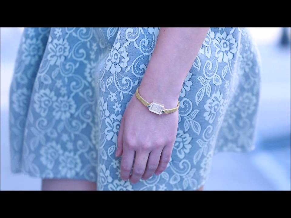 Zegarek ze szmaragdami