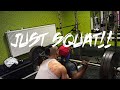 JUST SQUAT // HEAVY SQUAT POWER BODYBUILDING 140KG X 12 // 17 YEAR OLD BODYBUILDER