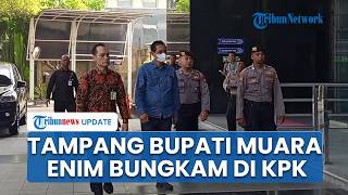 Terjaring OTT KPK, Bupati Muara Enim Akhirnya Tiba di Jakarta: Pakai Masker Bungkam saat Ditanya