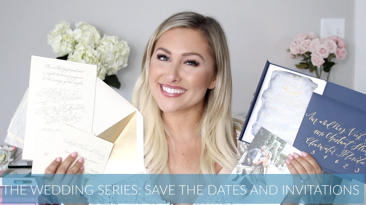 SAVE THE DATES & WEDDING INVITATIONS \\ Wedding Series