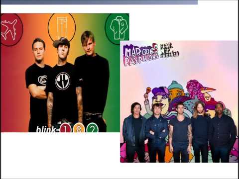 Blink 182 Maroon 5 Mash Up