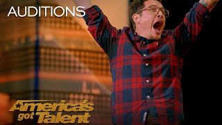 Michael Ketterer sing &quot;To Love Somebody&quot; in the Auditions of America&#39;s Got Talent Season 13