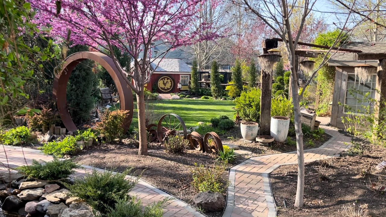 Garden Tour of the Most Creative Garden on YouTube!! | MOXIE GARDENS