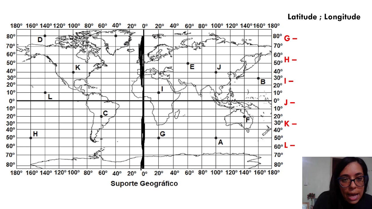 CORREÇÃO EXERCÍCIOS COORDENADAS GEOGRÁFICAS