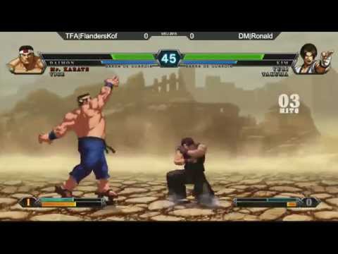 Meli Tournament 2015 - KOF XIII Grand Final: TFA | FlandersKof vs DM | Ronald