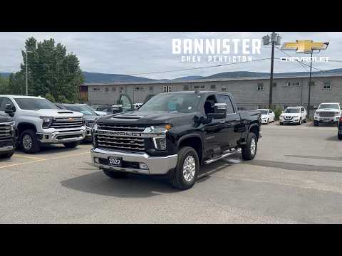 2022 Chevrolet Silverado 2500HD 4WD Crew Cab Standard Box LTZ for sale at Bannister Chevrolet Penticton in Penticton, BC