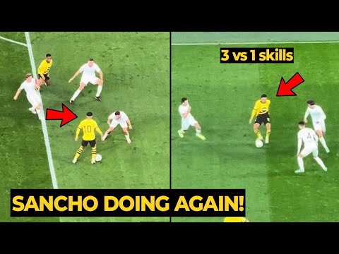 Jadon Sancho once again showcased brilliant skills as Dortmund vs Bochum | Manchester United News