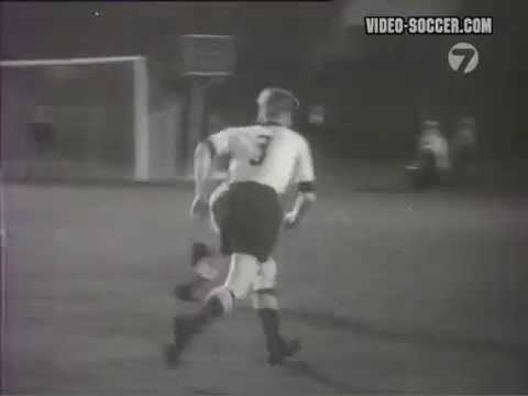 Goal! Friendly match 1954 USSR Sweden 1:0