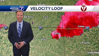Storms have moved away from Omaha