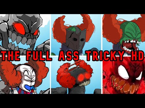 Friday Night Funkin' HD The Full Ass Tricky HD Mod [Phase 0 - 5] (FNF Mod/Hard) (Madness Combat)