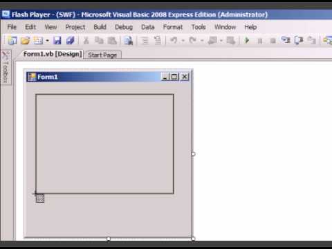 How to make a Shockwave Flash Player Using VB.NET