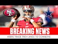 Trey Lance TRADED TO COWBOYS for 4th Round Pick [2x Super Bowl Champion REACTS] | CBS Sports