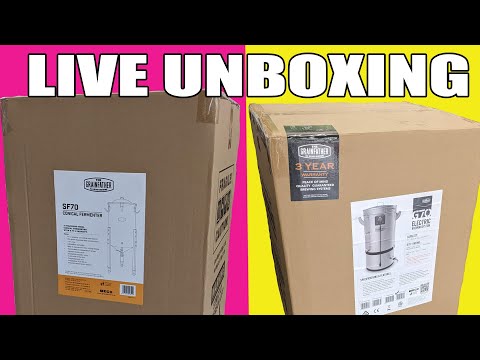 Grainfather G70 | Grainfather SF70 Live Unboxing