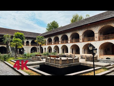 Sheki walking tour / KOBIA fair / 2024 JULY / Shaki Khan palace, Karvansaray #walkingtour