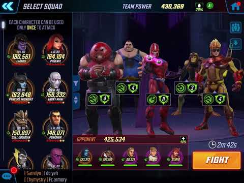 Marvel Strike Force - How to beat YA/DadBros Brotherhood in War
