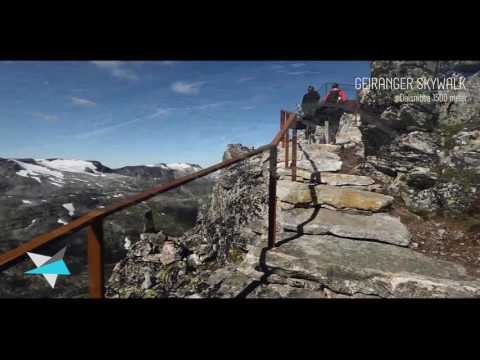 Geiranger Skywalk - Dalsnibba 1500 meter