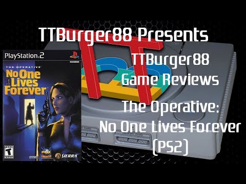 TTBurger Game Review Episode 83 The Operative: No One Lives Forever ~PlayStation 2 Version~
