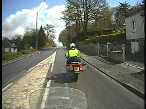 Extracts from a Rospa Motorcycle test in Normandy France