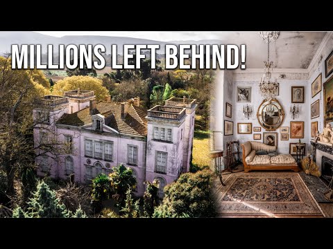 MILLIONS LEFT BEHIND | Dazzling abandoned CASTLE of a prominent French revolutionary politician