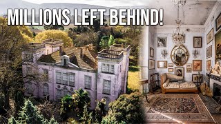 MILLIONS LEFT BEHIND | Dazzling abandoned CASTLE of a prominent French revolutionary politician
