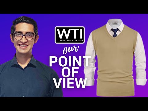 PJ PAUL JONES Mens V-Neck Sweater - WTI product video review