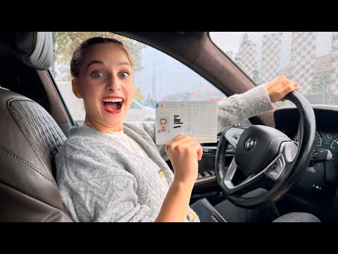 MIRIAM Alone at the WHEEL OF THE CAR 😱/ Did he get his license or not❓❌