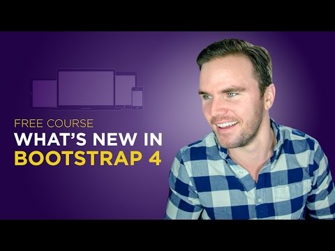 Bootstrap 4 Tutorial [#1] What's New in Bootstrap 4?