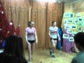спортивный танец - Даша Гуренко(7 класс) и Настя 