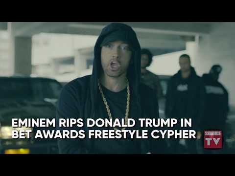 Eminem Rips Donald Trump in BET Awards Freestyle Cypher | Source News Flash