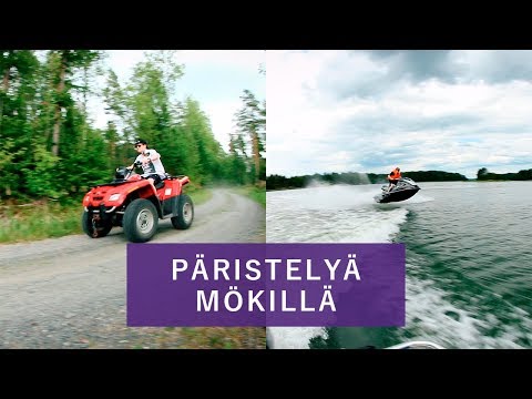 PÄRISTELYÄ MÖKILLÄ