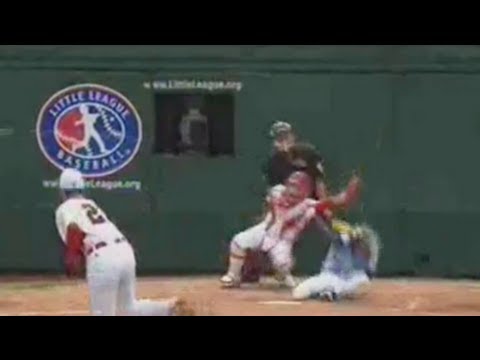 Kid Beaned in the Head!