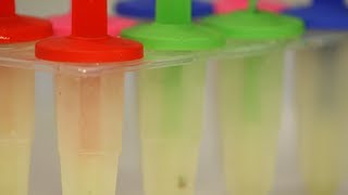 Lemon Lavender Popsicle Recipe, Low Calorie Dessert, Fit How To