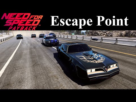 NFS Payback Tracks - Escape Points