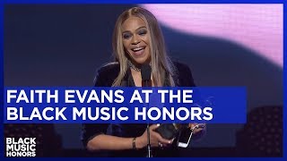 Faith Evans Acceptance Speech | Black Music Honors