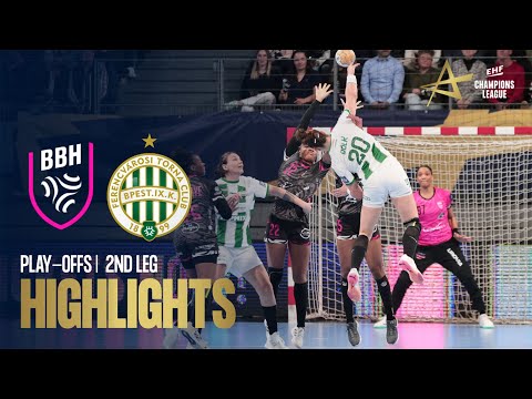 Brest Bretagne Handball vs FTC-Rail Cargo Hungaria | Play-offs | EHF Champions League Women 2023/24