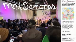 [音楽] Mei Semones Q&A music concert in NewYork 一年ぶりにめいちゃんに会いに行った日 #meisemones  #music  #音楽