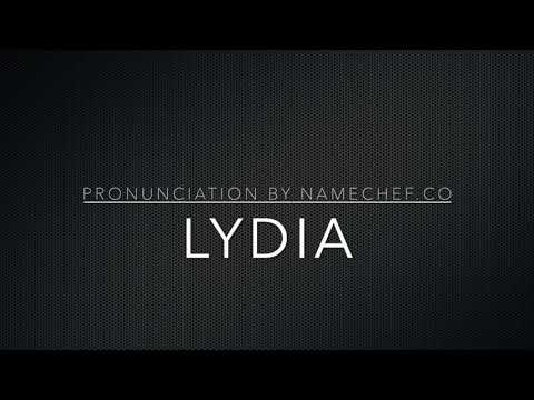 How to Pronounce Lydia