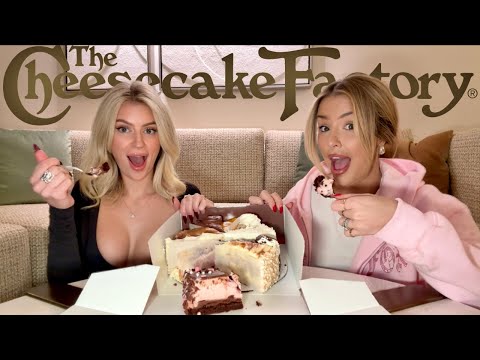 Ich habe mit Tana ALLE Cheesecakes von Cheesecake Factory probiert (es wurde eine ziemliche Sauer...
