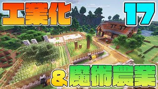 【Minecraft】ゆっくりだって工業化&魔術農業の世界で楽がしたい！#17【ゆっくり実況】