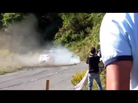 RALLY SANREMO 2013 ANDREUCCI CRASH