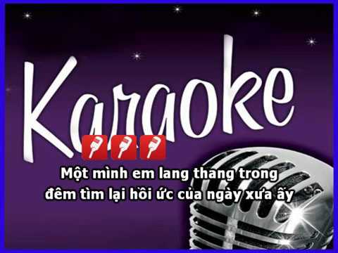 Karaoke Em Đã Từng - Beat Chuẩn