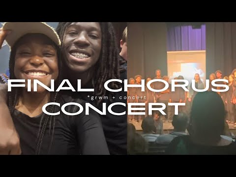 I GOT A SOLO?! | THE LAST CHORUS CONCERT AS A SOPHOMORE ★sophomore diaries★:: grwm + vlog!