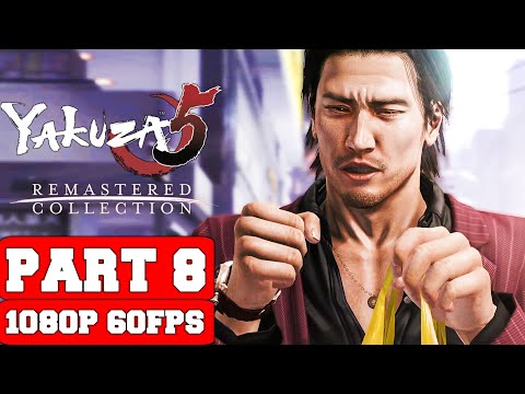Yakuza 5 Remastered Gameplay Walkthrough Part 8 - No Commentary (PC FULL GAME)