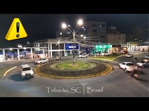 Rótula agitada em Tubarão, SC.