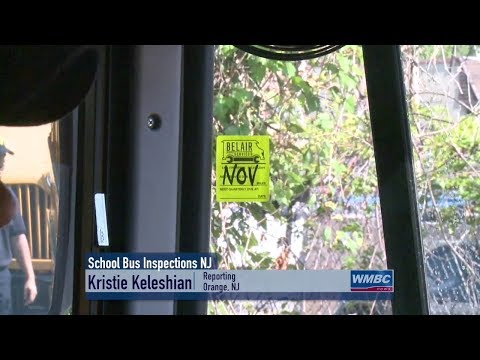 NJ Surprise School Bus Inspections