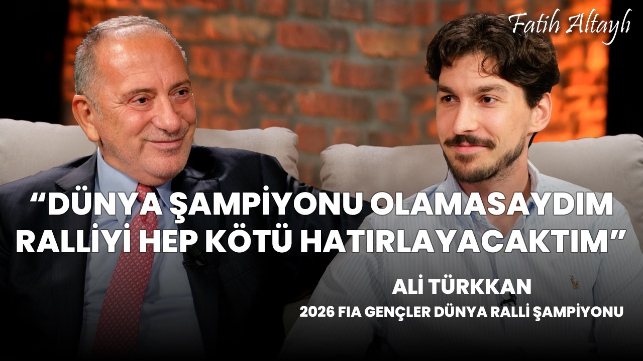 Fatih Altaylı ile Pazar Sohbeti: "Şampiyon olacağım dedim oldum!" / Ali Türkkan & Fatih Altaylı