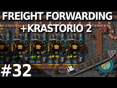Factorio Freight Forwarding K2 20x #32 — Squeezing Every Drop Of Copper