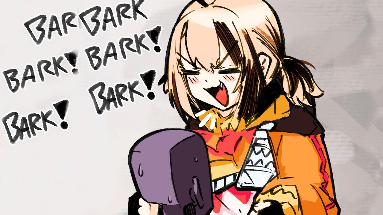 Gigi in her natural habitat