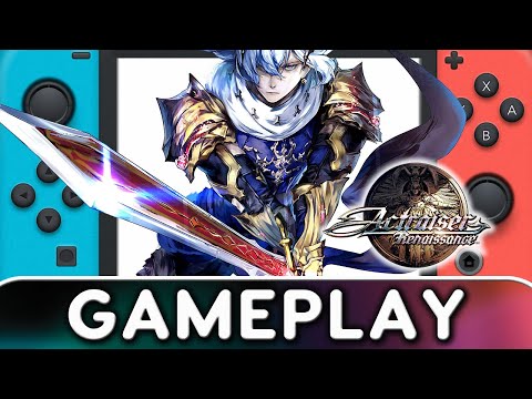 Actraiser Renaissance | Nintendo Switch Gameplay