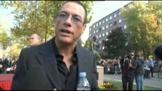 Van Damme enters history. He gets his own statue ! (2012) - Part 3